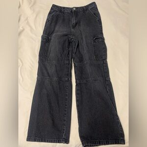 Habitual Dark Gray Flare Jeans